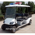 Cheap 4 seats cop golf cart with cargo box from China for sale